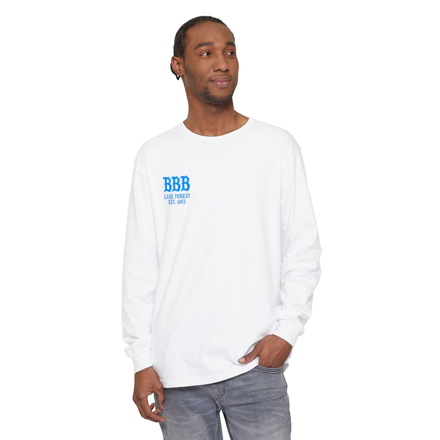 Brothers Back to Back Long Sleeve Tee — Graphic Crewneck