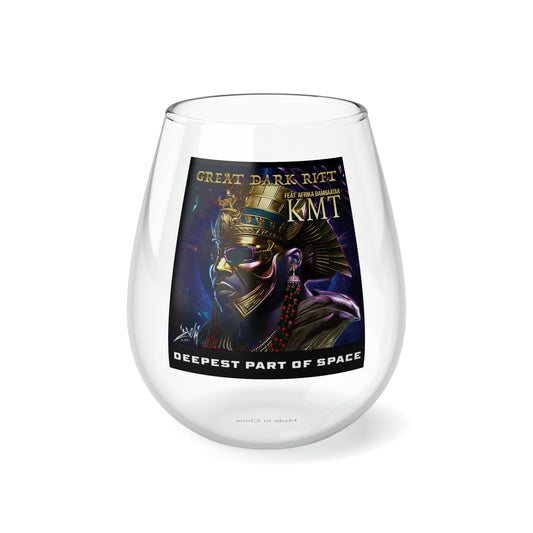 KMT LIMITED EDITION Stemless Wine Glass, 11.75oz