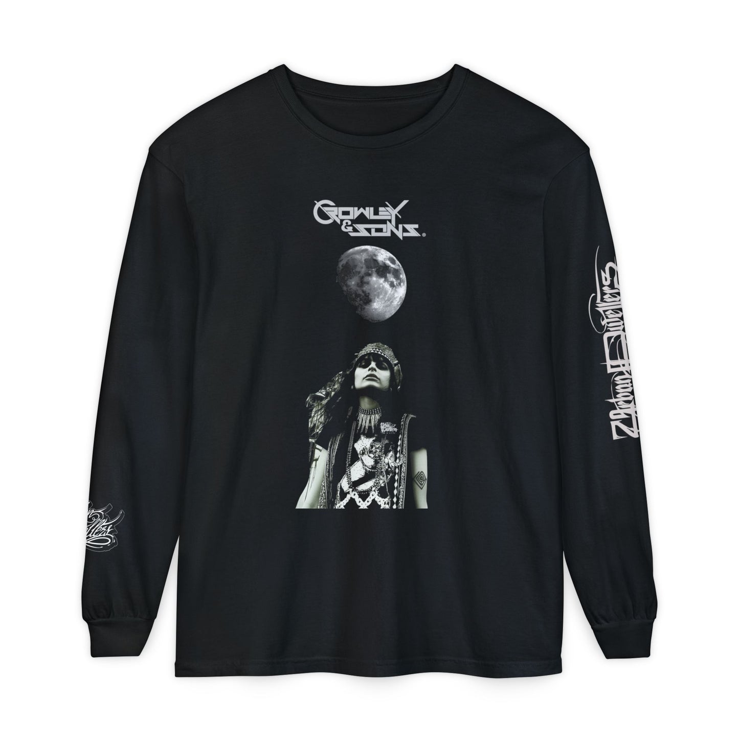 Moon Xoco Long Sleeve T‑Shirt — Urban Dwellers Music Band Tee