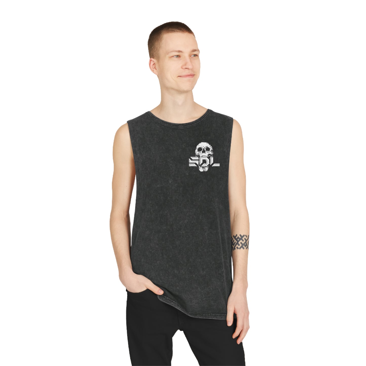 Unisex Stonewash Tank Top