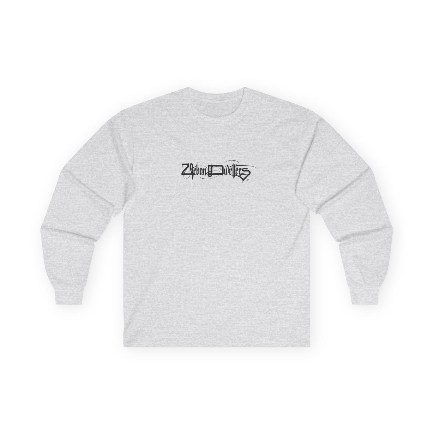 UD Raven Crest Long Sleeve Tee — Gothic Crow Graphic Shirt