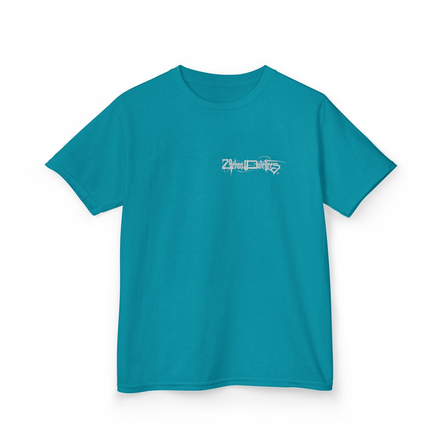 Kids T‑Shirt — Urban Dwellers Music Logo Tee (front chest + back print)