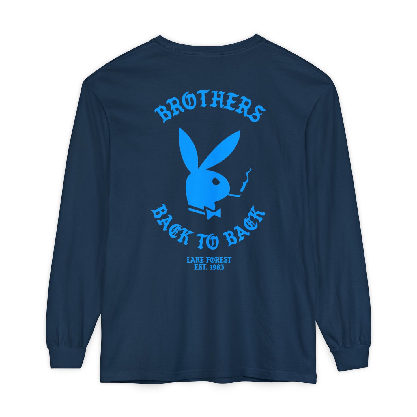 Brothers Back to Back Long Sleeve Tee — Graphic Crewneck