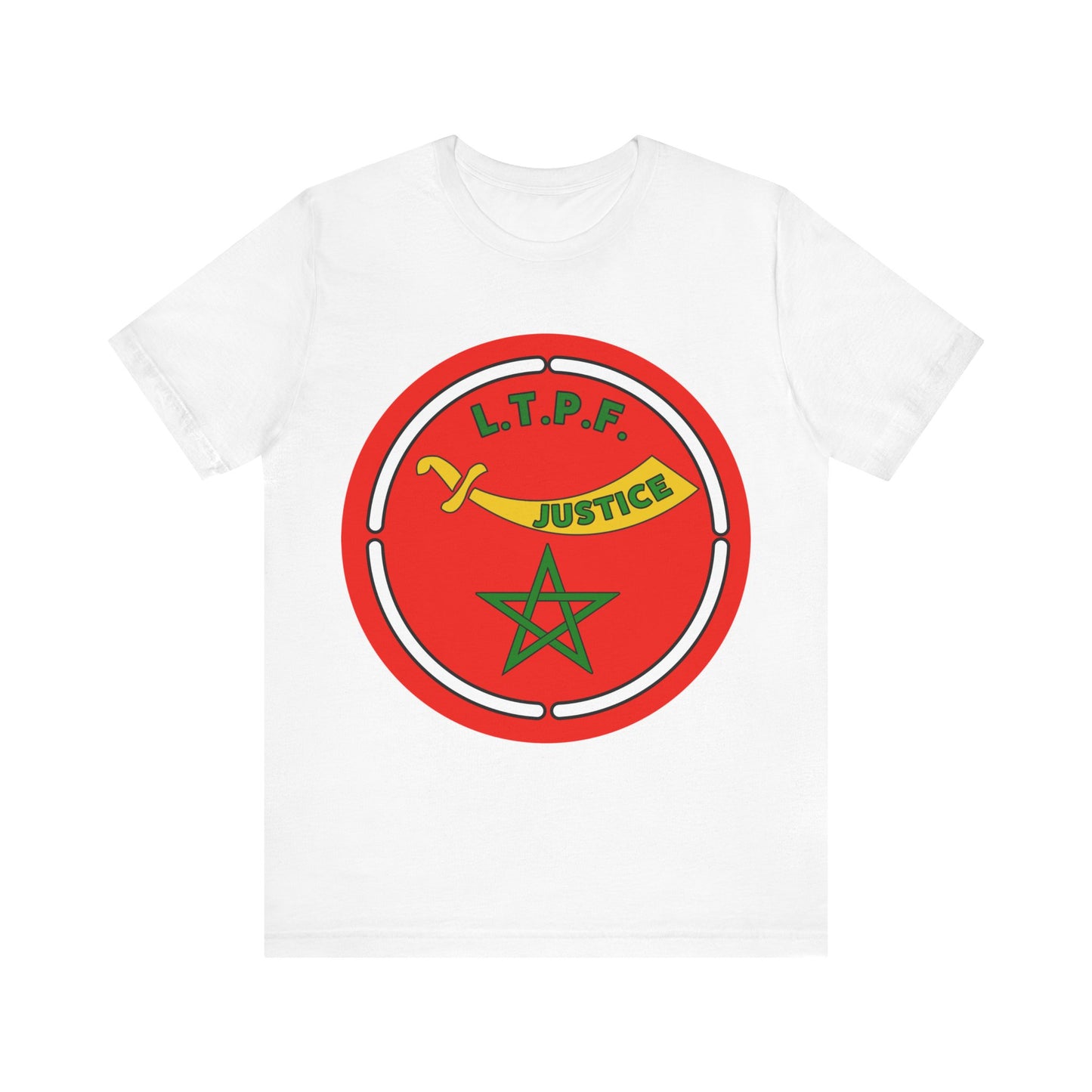 Moorish Banner Unisex Jersey Short Sleeve Tee