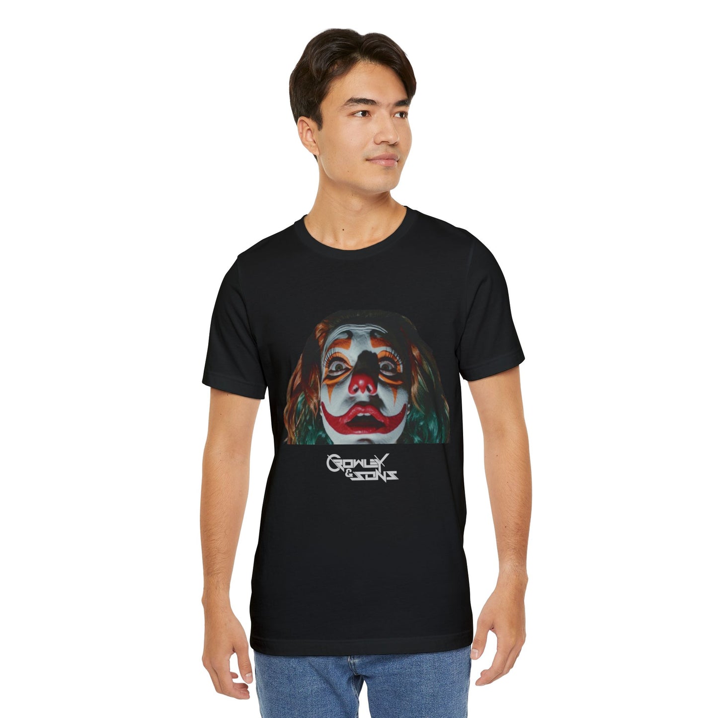 Funhouse Clown T-Shirt - Unisex Jersey Tee