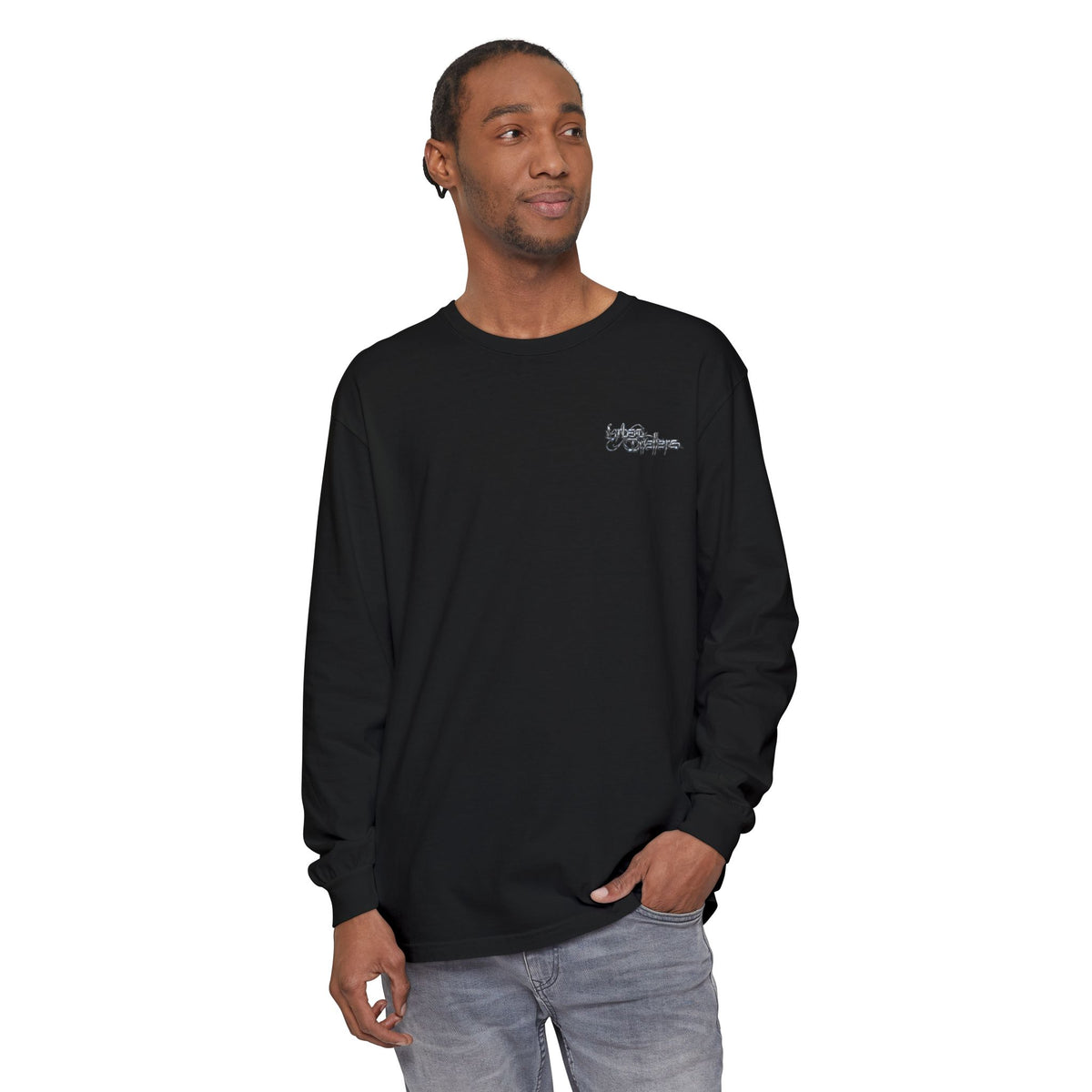 UD Long Sleeve T-Shirt — Gothic Rabbit 'Under the Clover' Graphic
