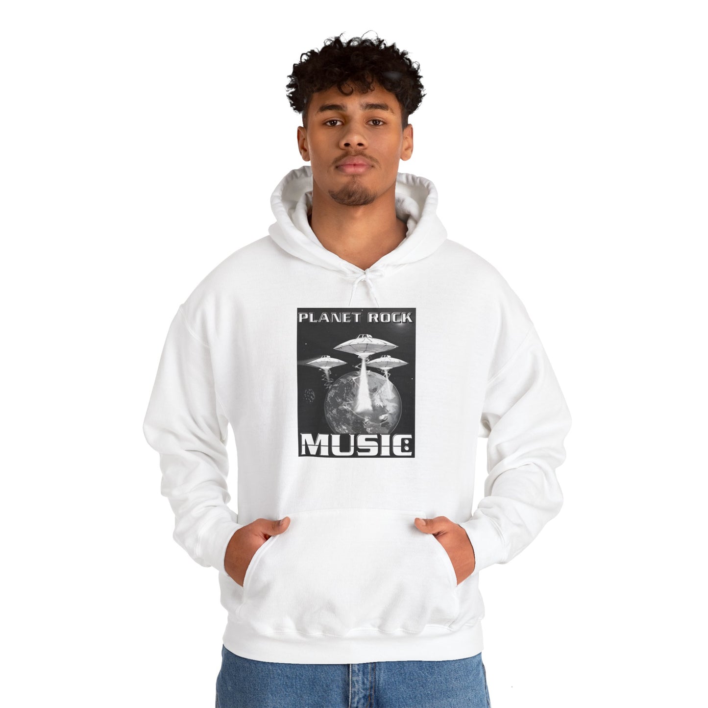 Planet Rock Music Unisex Heavy Blend™ Hooded Sweatshirt