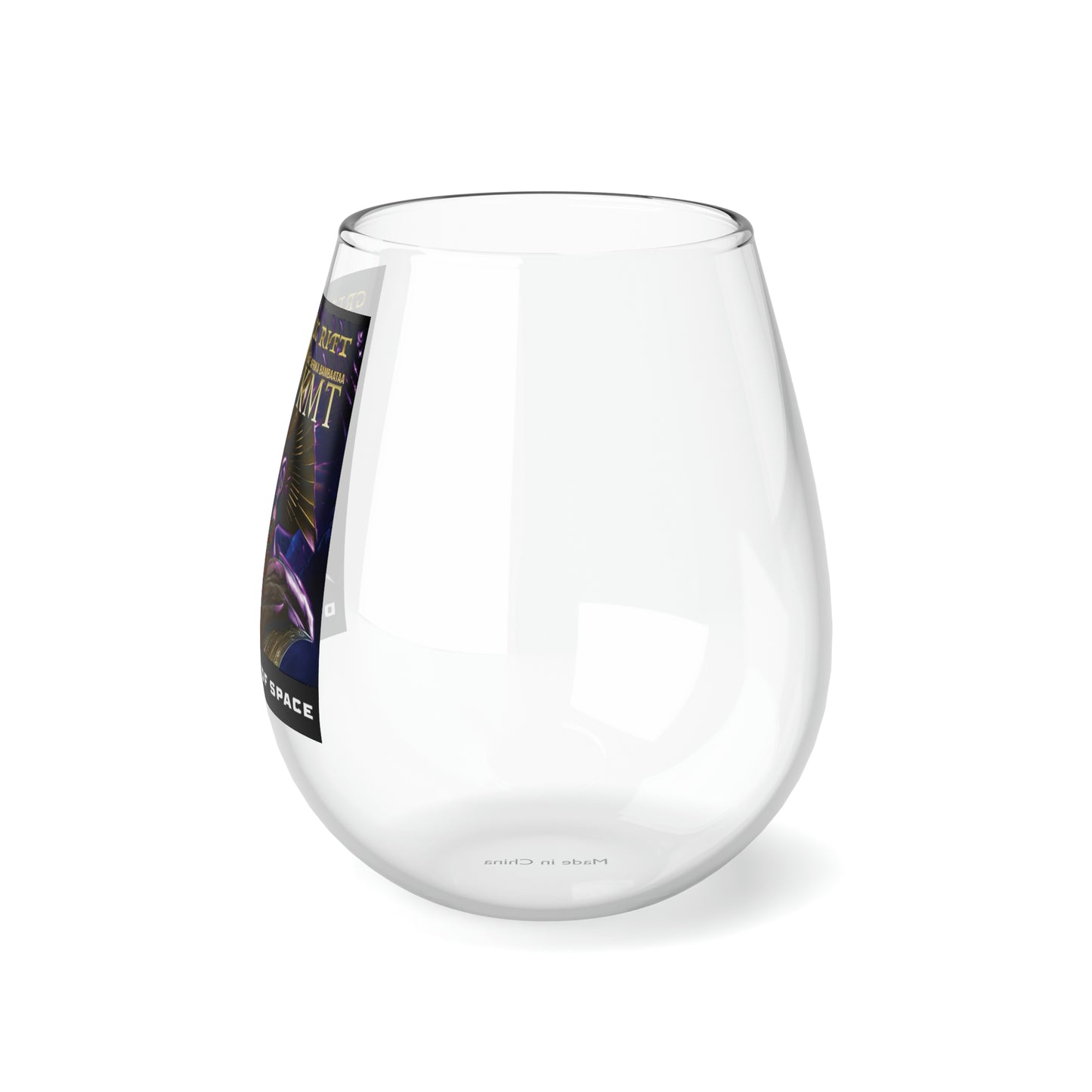 KMT LIMITED EDITION Stemless Wine Glass, 11.75oz