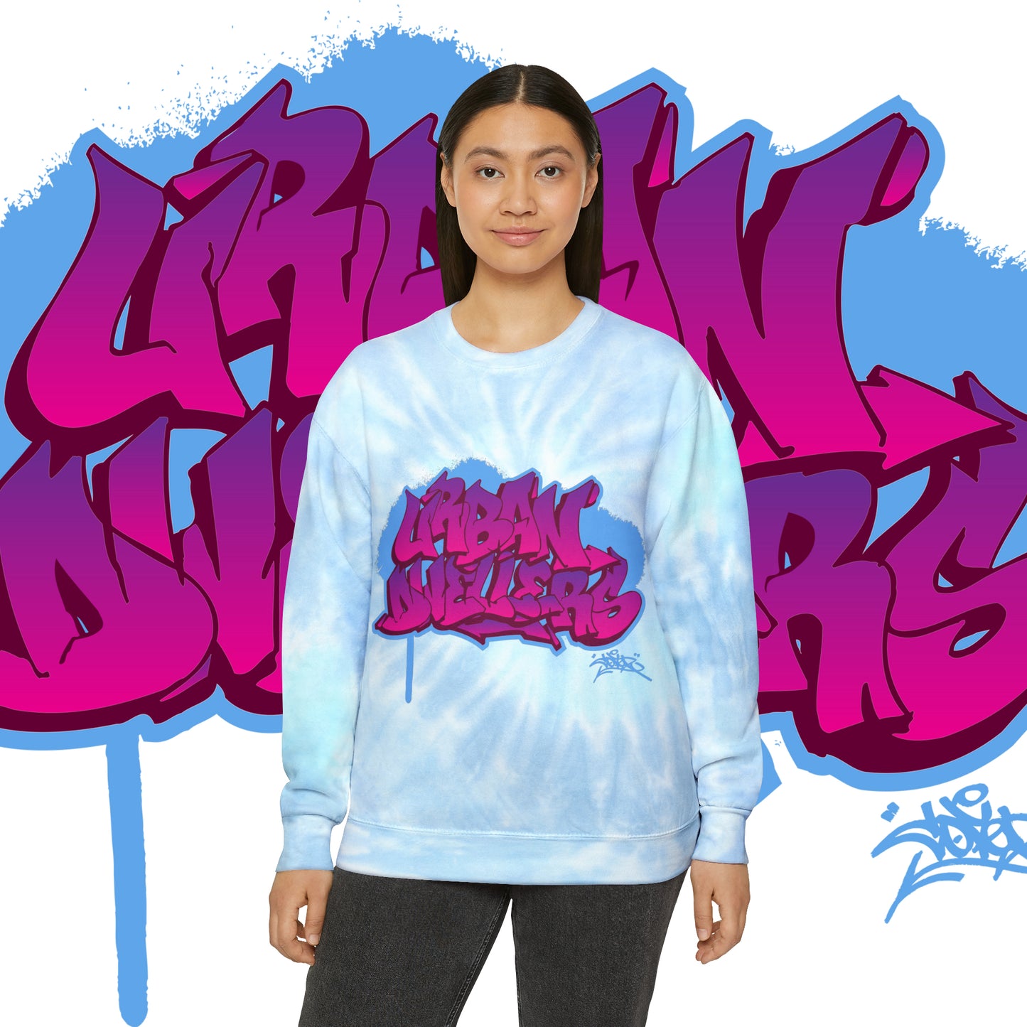 Cope 2 GOD KD Unisex Tie-Dye Sweatshirt