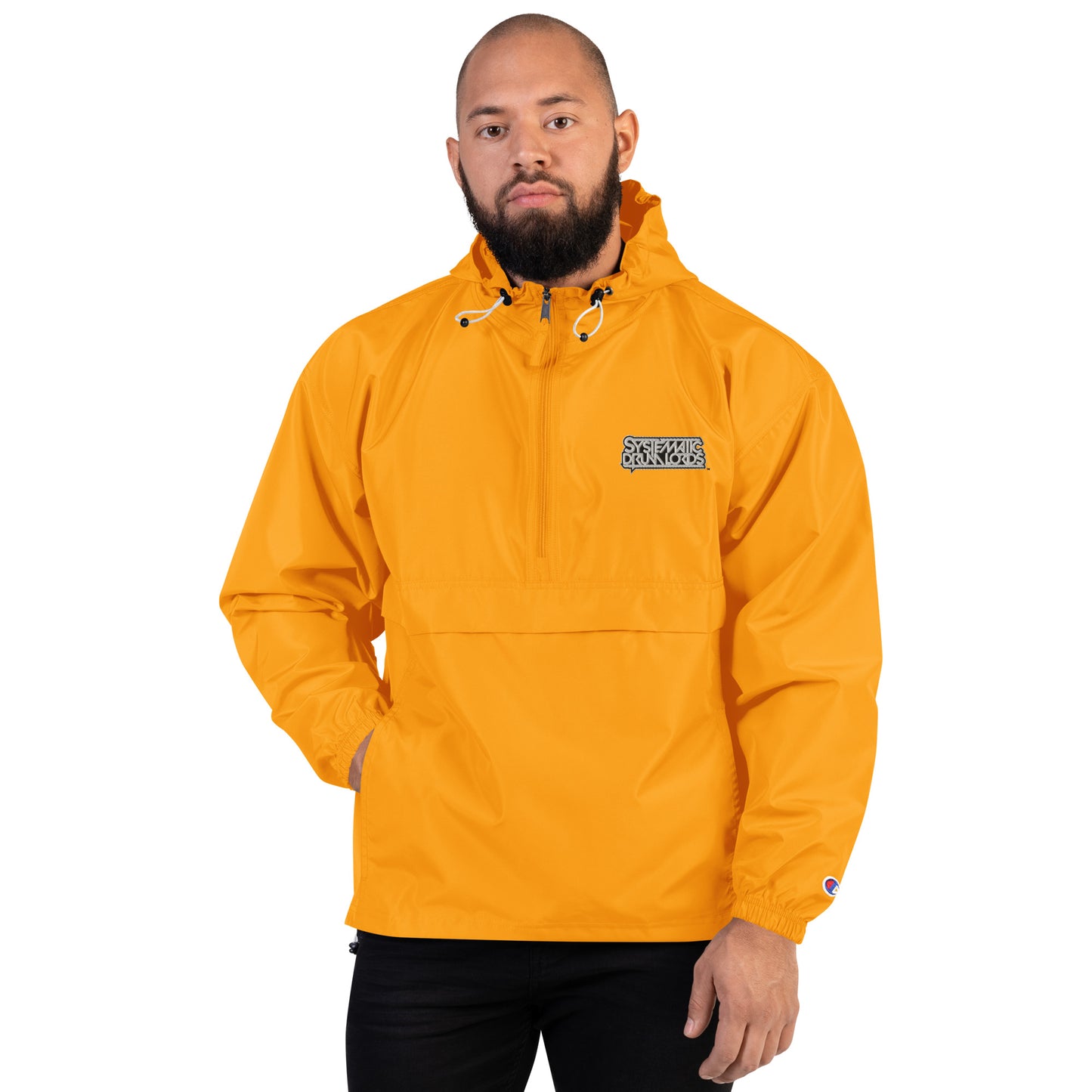 Systematic Drum Lords Embroidered Champion Packable Jacket