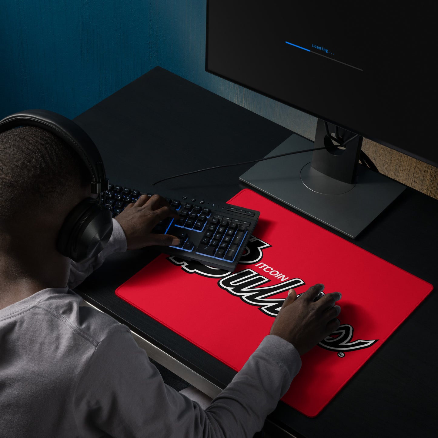 Bitcoin Bullies Gaming mouse pad