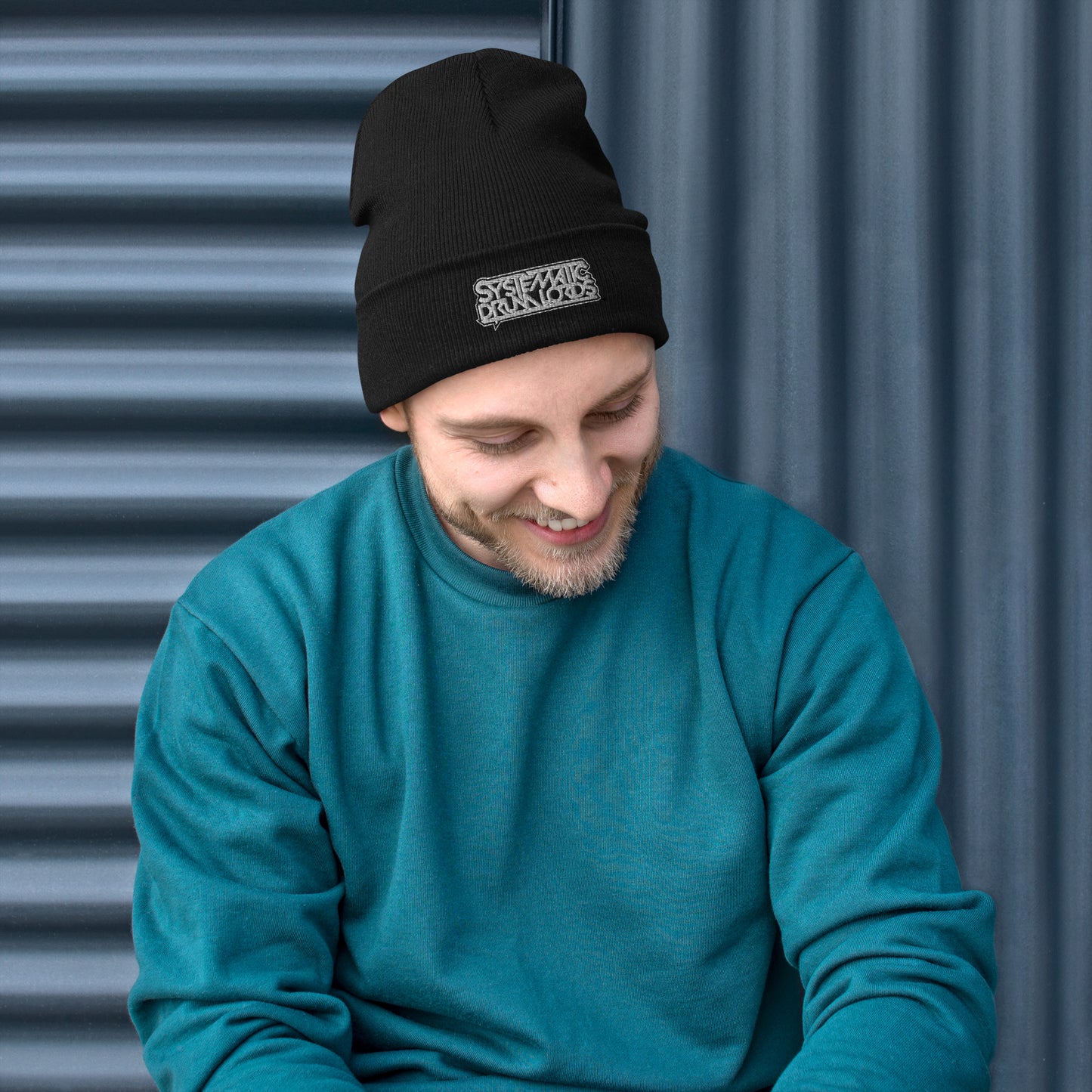 Systematic Drum Lords Embroidered Beanie