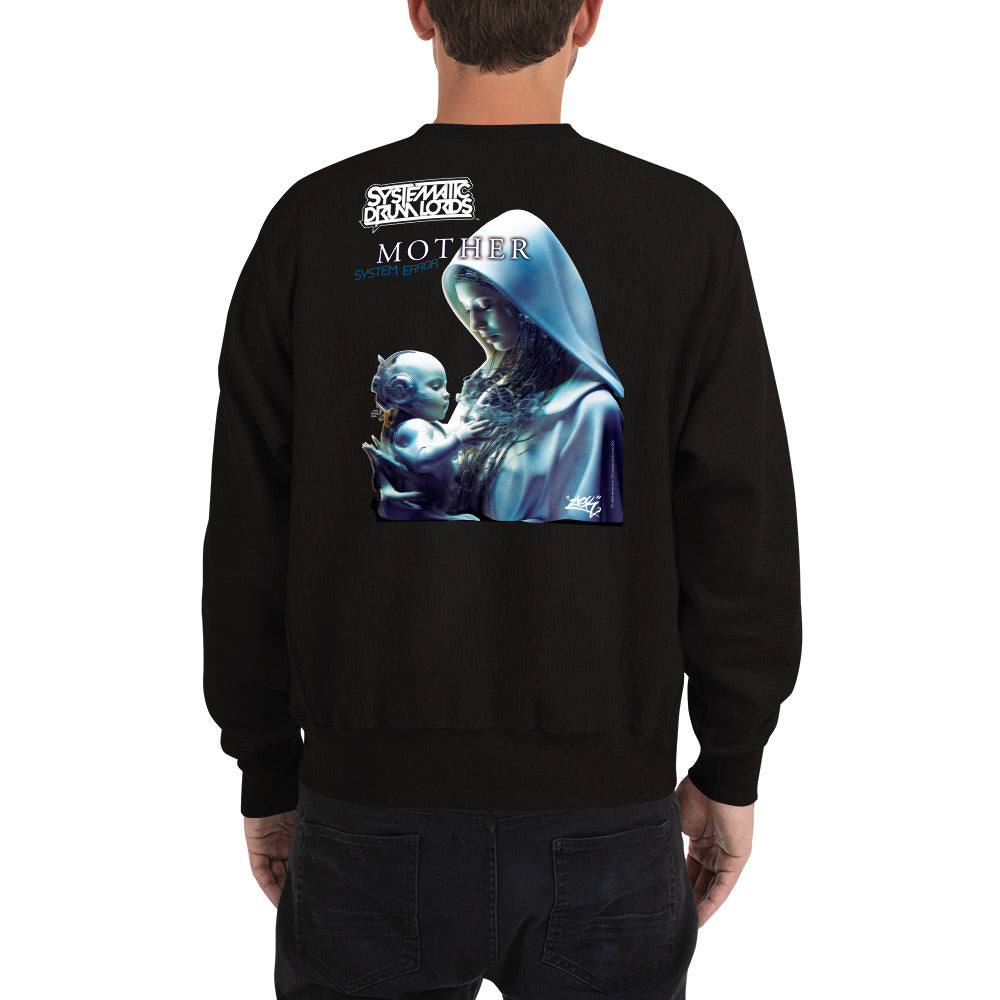 A Systematic Drum Lords Mother Error System 404 Champion Sweatshirt