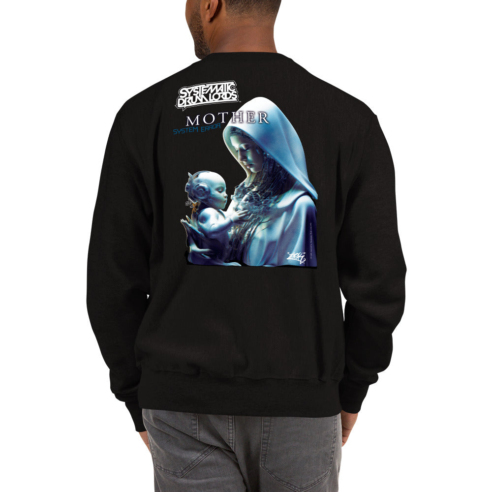 A Systematic Drum Lords Mother Error System 404 Champion Sweatshirt