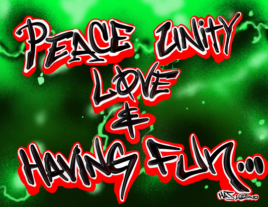 Peace Unity Love & Having Fun NFT