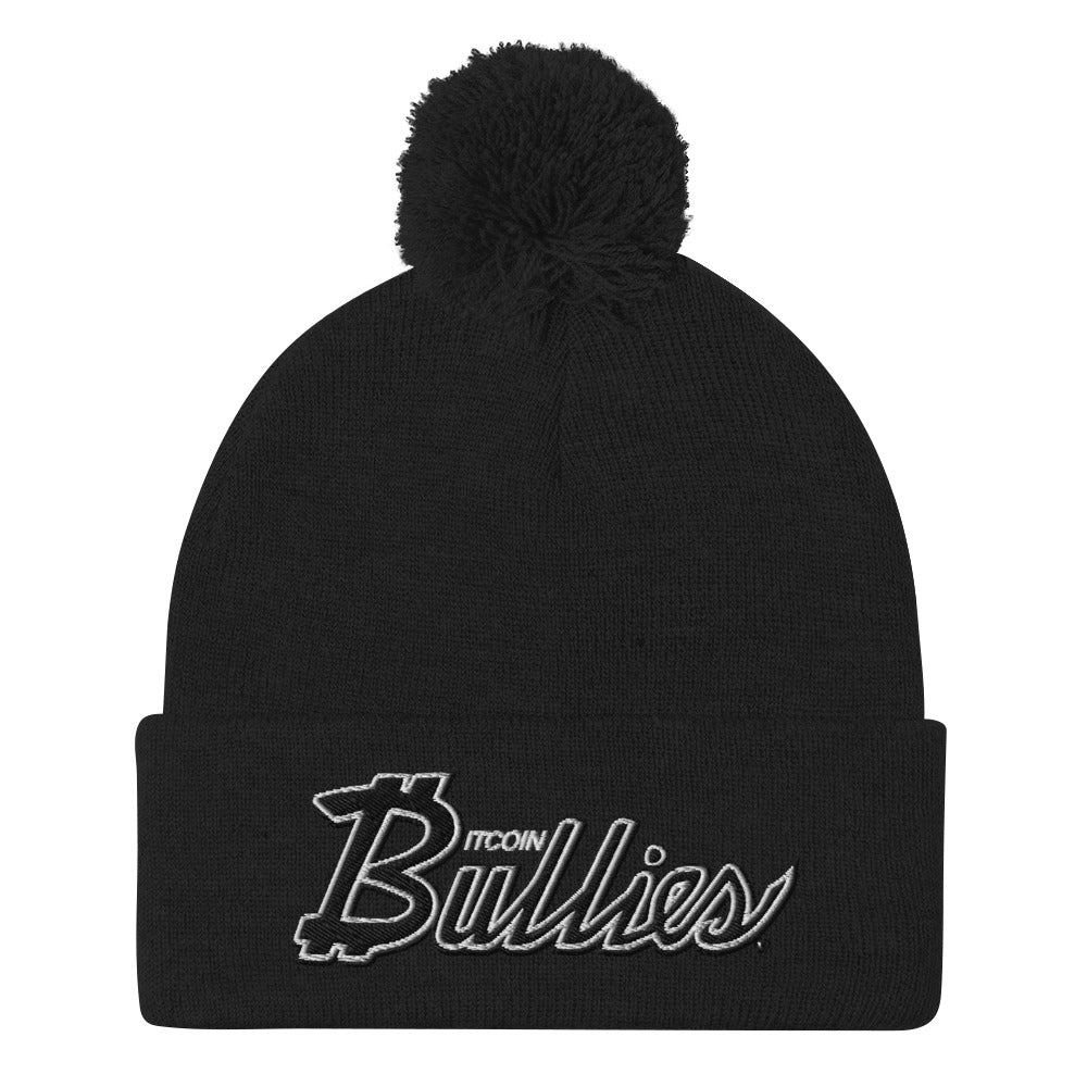 Bitcoin Bullies Pom-Pom Beanie