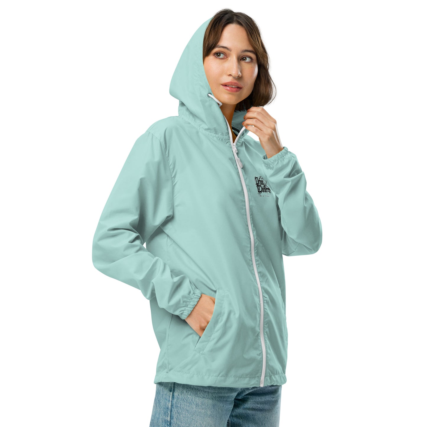 A Systematic Drum Lords Tiffany Unisex lightweight zip up windbreaker