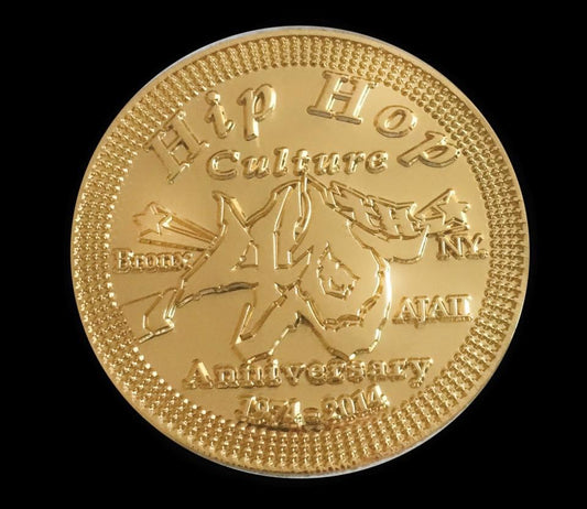 Hip Hop Culture Coin 1974 - 2014