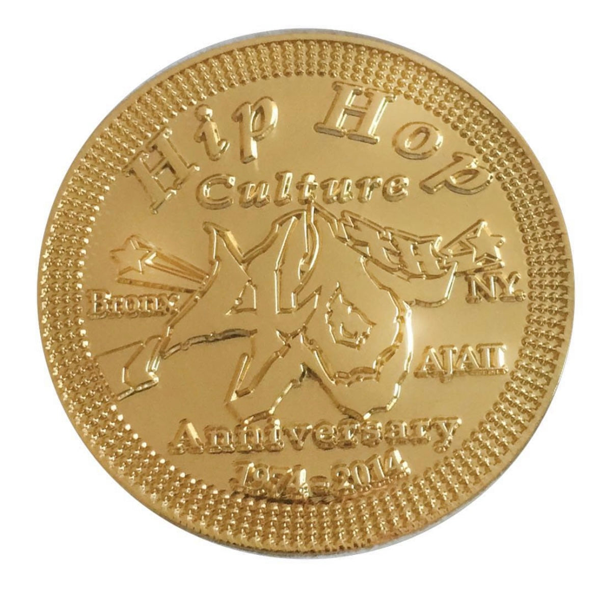 Hip Hop Culture Coin 1974 - 2014